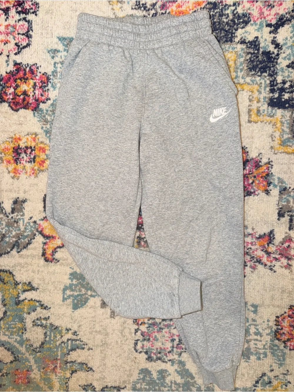 Nike Youth Gray Fleece Joggers